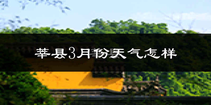 莘县3月份天气如何?冷吗?过去两年3月天气数据分析